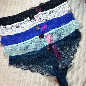 Lace Thong Set - NWT